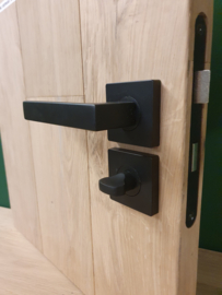 Intersteel roz WC vierkant mat zwart