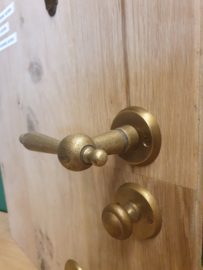 WC sluiting messing antiek