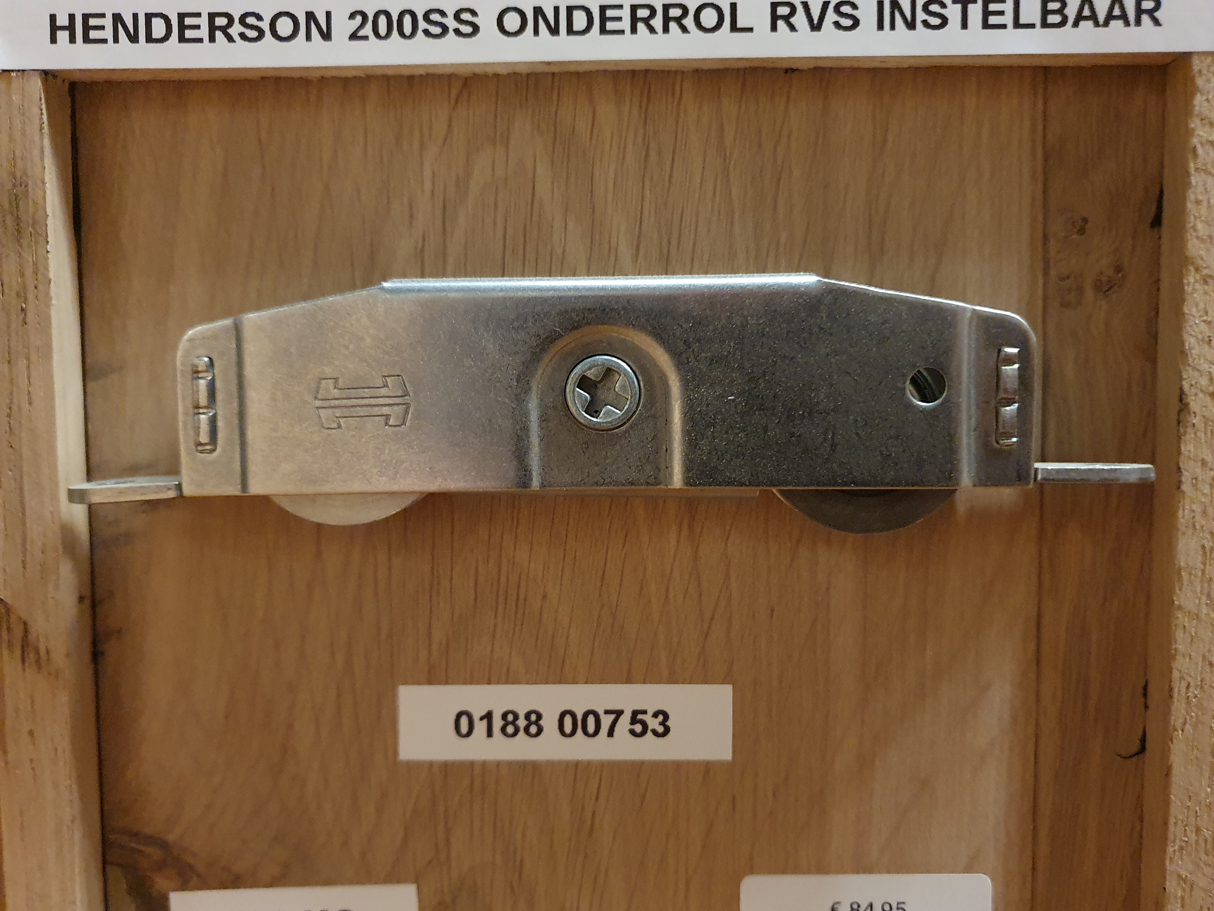 Henderson 200SS-imperial onderrol Rvs