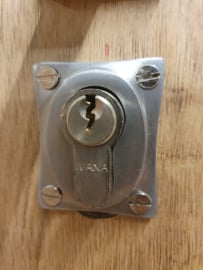 Cylinderslotplaat klavier mat nikkel