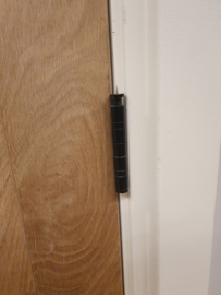Kogellager scharnier 76 x 76 mm zwart