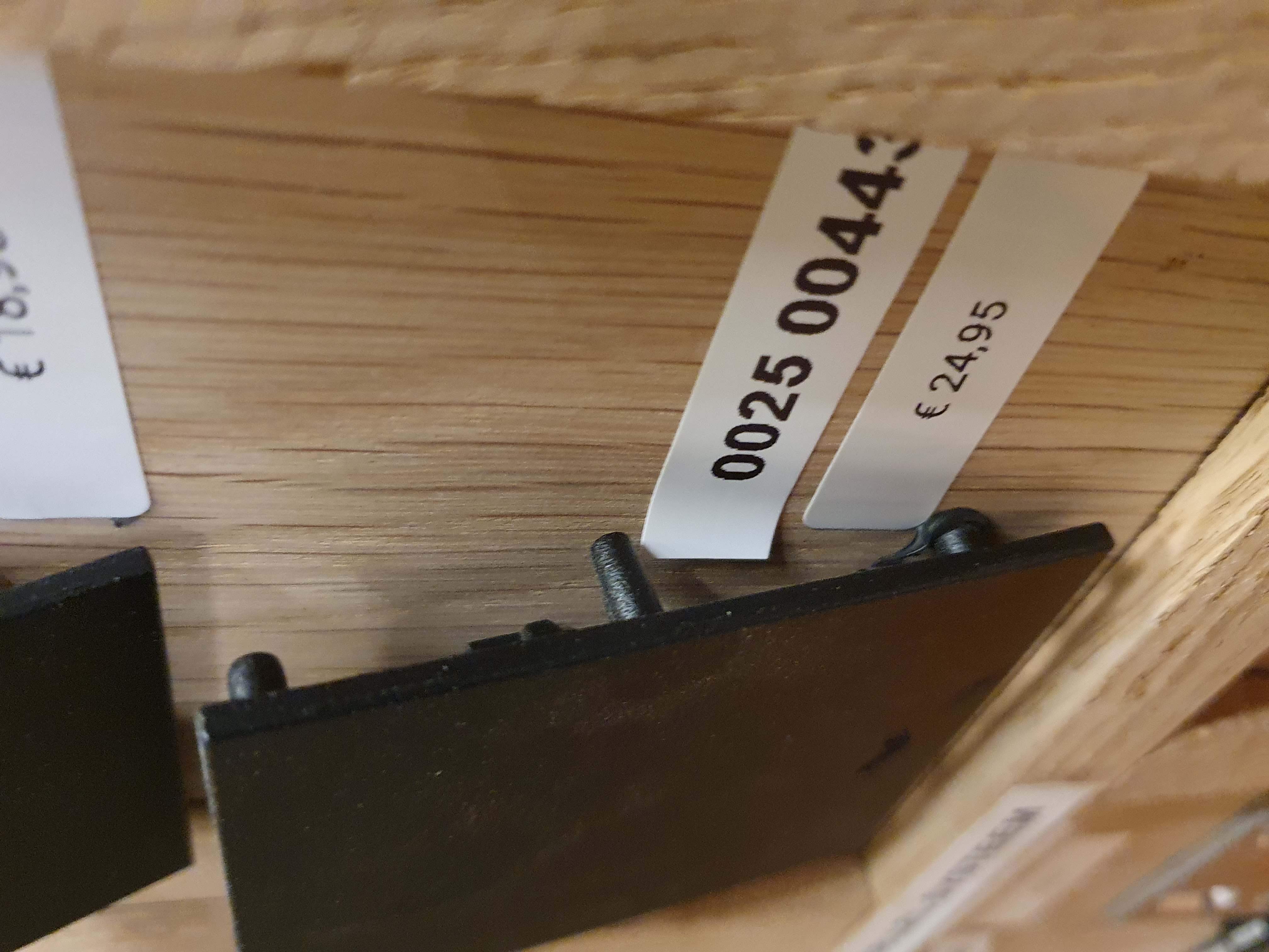 Argenta Xperta eindkap rails wandmontage met plint zwart