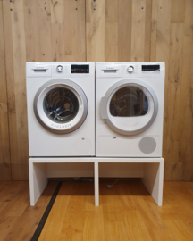 Wasmachineverhoger wit 120x44x60