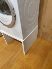 Wasmachineverhoger wit 120x44x60
