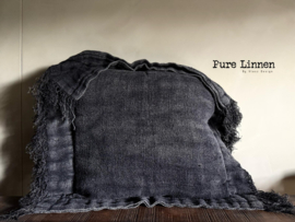 Sierkussen 100% linnen "Ruth" Stonewash incl. binnen kussen 70x70cm