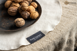 Placemat Eve Rond  Set Van 2 Naturel