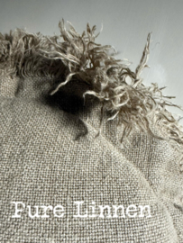 Linnen Rachel Sierkussen 70cm Rond