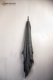 Plaid 100% Linnen Lydia 130x190  stonewash