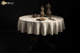 Tafelkleed Judith Rond Naturel