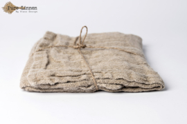 Theedoek 100% linnen "Tabita" Naturel