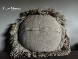 Linnen Rachel Sierkussen 70cm Rond