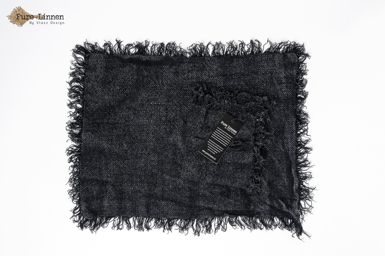 placemats  Recht  100% linnen "Danna"  Stonewash