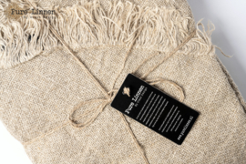 Tafelkleed Rond  100% linnen "Dora"  Naturel
