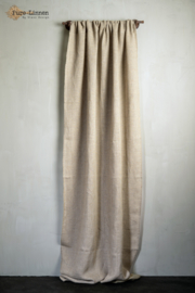 Gordijn Jiska 100% linnen (met roede omslag 10cm) 130x270