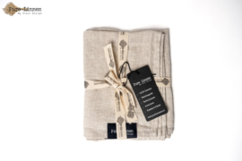 Placemat Salomé Recht  Set Van 2 Naturel