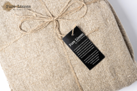 Tafelkleed Recht 100% linnen "Julia"  Naturel