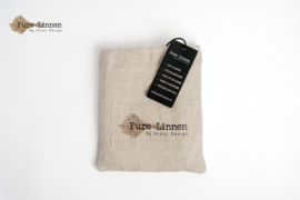 Linnen Kussensloop Naturel/Knopen Nieuwe Collectie