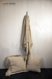 Plaid 100% Linnen Delilah 130x190 Naturel