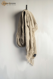 Plaid 100% Linnen Delilah 130x190 Naturel