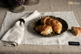 Placemat Salomé Recht  Set Van 2 Naturel