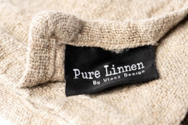 Theedoek 100% linnen "Tabita" Naturel