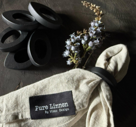 Pure Linnen Dalila Servetringen