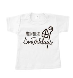 T-shirt eerste sinterklaas wit