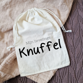 Bewaarzakje lievelings knuffel