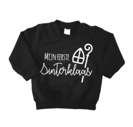 Sweater eerste sinterklaas zwart