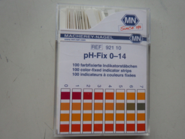 pH fix  0-14   strookjes Macherey & Nagel