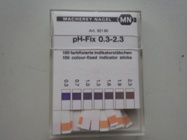 pH fix 0.3- 2.3  test sticks M & N 921 80