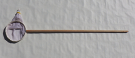 Planktonnet 300 mu  (0,3 mm) houten steel