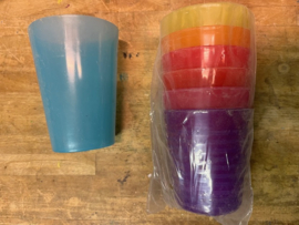 drinkbekers kunststof 11 cm hoog