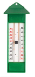 Thermometer min/max groen