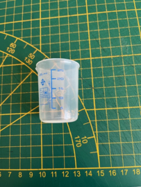Maatbeker 25 ml visocolor