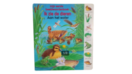 Kartonboek Ik zie de dieren aan het water