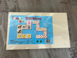 Boerderijdieren domino hout