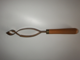 reageerbuis grijper messing hout
