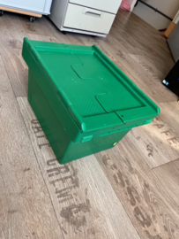 Transportbak groen   40x30x20