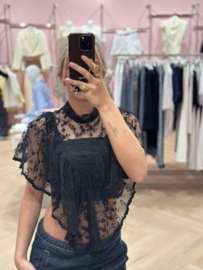 FLOOR BLOUSE | BLACK