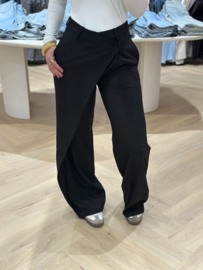 CROSSED WAIST PANTALON BLACK