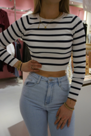JOLIE TOP | NAVY