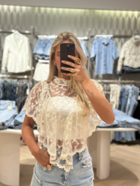 FLOOR BLOUSE BEIGE