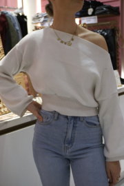 JANE OFF SHOULDER TOP | WHITE