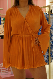 ORANGE PLAYSUIT