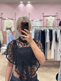 FLOOR BLOUSE | BLACK