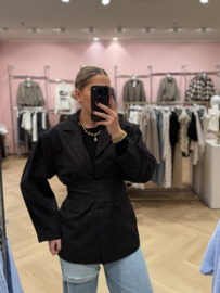 PERFECT OVERSIZE BLAZER | BLACK