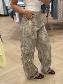 FLOOR LEOPARD JEANS