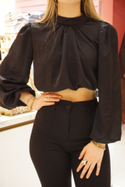 FEY BLOUSE | BLACK