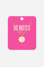 INITIAL STRASS KETTING | GOUD